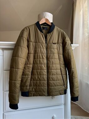 Alchemy Equipment Primaloft Eco Bomber Jacket Olive Green Men’s L